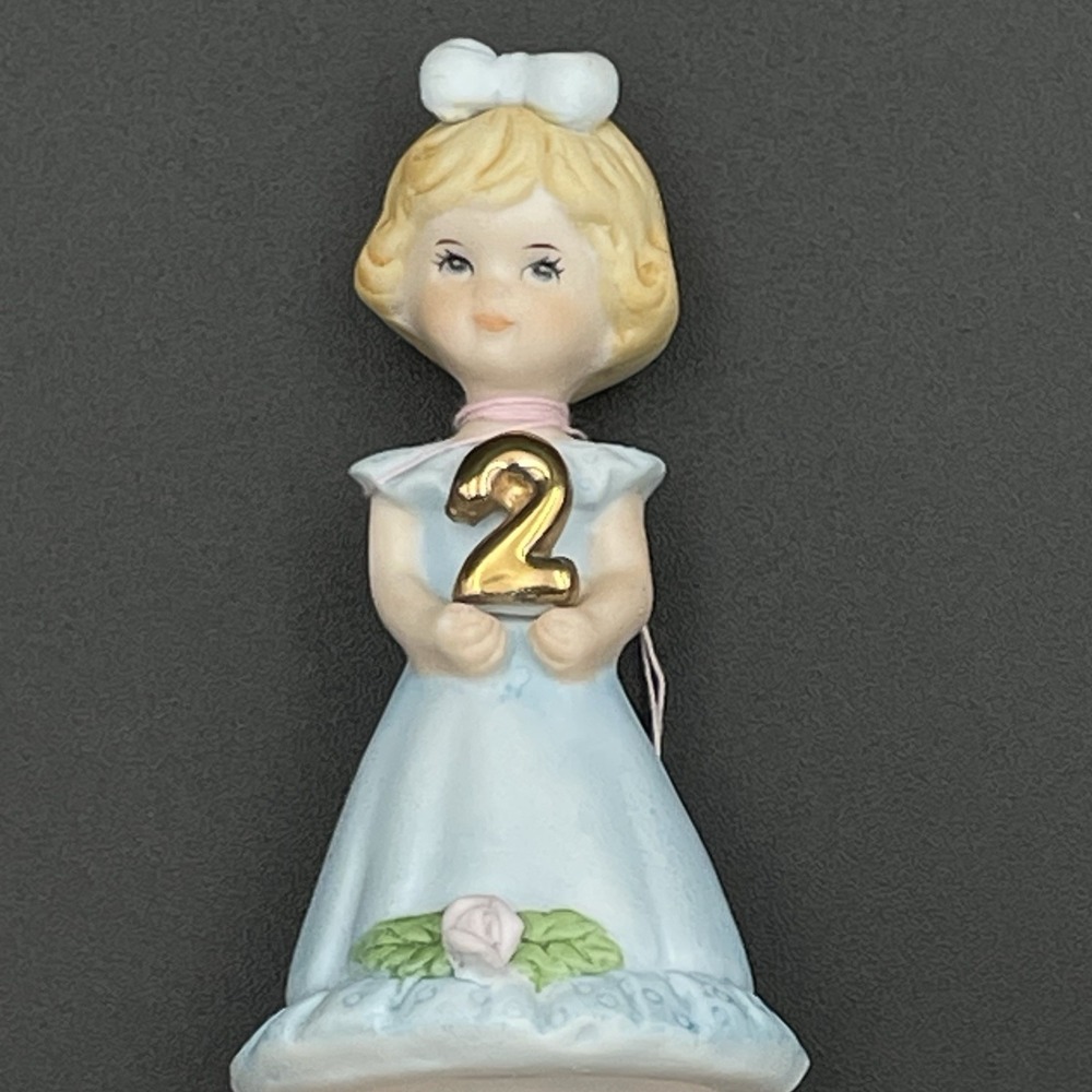 Vintage ENESCO Growing Up Birthday Girls Age 2 1981 Blonde Doll Mint W/ Tags - Picture 11 of 11